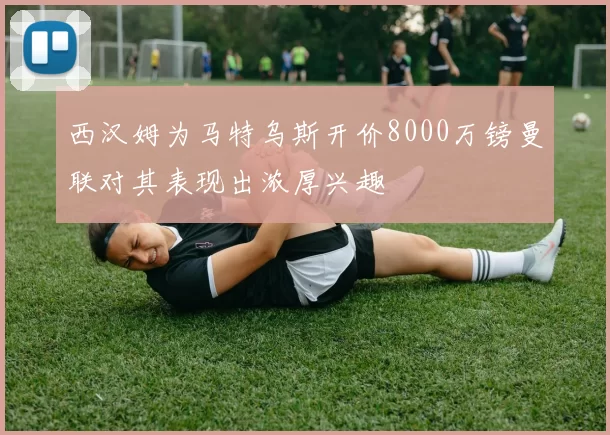 西汉姆为马特乌斯开价8000万镑曼联对其表现出浓厚兴趣