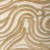 Karışık Desenli Tül Üzeri Gold Nakışlı Kumaş - K117