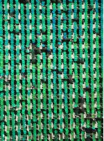 Yeşil Payetli Şanel Kumaş (Chanel Kumaş) - CH78 - K209