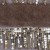 Tül Üzeri Tüy Şeritli Saçaklı Payet Kumaş - Haki - K3215