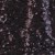 Tül Üzeri Şeffaf ve Siyah Payetli Kumaş - K3253