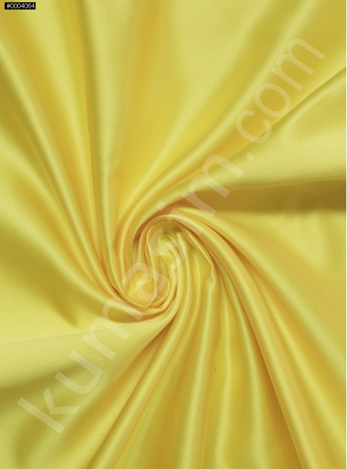 Sarı Polyester Düşes Saten Kumaş - 102 - K3510