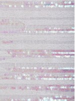 Çizgi Desenli Payetli Kumaş - Hologram - K3522