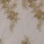 Eteği Sulu Çiçek Desenli Gold Nakışlı Gold Kordoneli Dantel Kumaş - K5061
