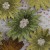 Payetli Nakışlı 3 Boyutlu Çiçek Desenli Yeşil Kumaş - K5174