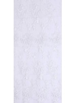 Aplike Kesilebilir Boncuk İşlemeli Beyaz Kumaş - K5623