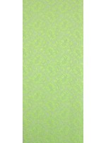 Çiçek Desenli Kordoneli Yeşil c69 Dantel Kumaş - K8803