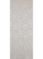 Çiçek Desenli Mat Kemik Payetli Dantel Kumaş - K8824