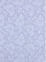 Çiçek Desenli Mat Taş Payetli Dantel Kumaş - K8824