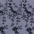Tül Üzerine Payet ve Kenarlarına Güpür İşleme Siyah Kumaş - K88260