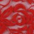 Tül Üzeri Çiçek Desenli Pamuklu c17 Kırmızı Kumaş - K8847