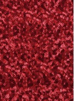 Elbiselik 3 Milim Yoğun Payetli Mat Kırmızı c36 Kumaş - K8878