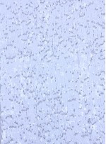 Tül Üzeri Karışık Dalga Desenli Payetli Beyaz Kumaş - K8880