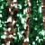 Dalga Desenli Yeşil ve Gold Payetli Kumaş - K8881