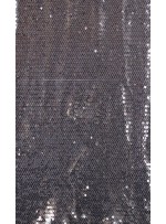 5 mm Sıvama Gümüş Payetli Kumaş - K8917