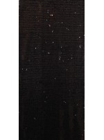 5 mm Sıvama Siyah Payetli Kumaş - K8917