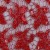 Kayan Yıldız Desenli Kırmızı Payetli Kumaş - K8976
