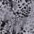 Leopar Desenli Payetli Siyah Beyaz Tül Kumaş - K9053