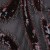 Damar Desenli Siyah Payetli Abiyelik Kumaş - K9141
