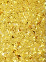 5 mm Yoğun Payetli Gold Payetli Kumaş - K9252
