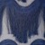 Dalga Desenli Saçaklı Lacivert Abiyelik Kumaş - K9411