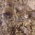 Tül Üzeri Karışık Desenli Payetli Pudra Kumaş - K9526