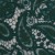 Şal Desenli Kalın Yeşil Güpür Kumaş - K9579