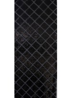 Baklava Desenli Mat Siyah Payetli Abiyelik Kumaş - K9610