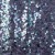Yoğun Gümüş Hologram Payetli Abiyelik Kumaş - K9640