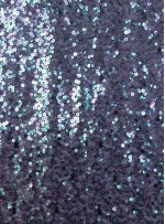 Yoğun Gümüş Hologram Payetli Abiyelik Kumaş - K9640
