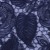 Çiçek Desenli Kordoneli Lacivert Güpür Kumaş - K9661