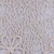 Ağ ve Çiçek Desenli Krem Abiyelik Güpür Kumaş - K9682