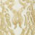 Etnik Desenli Nakışlı Gold Elbiselik Kumaş - K9854