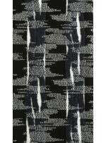 Karışık Desenli Siyah Şanel Kumaş (Chanel Kumaş) - CH88 - K209